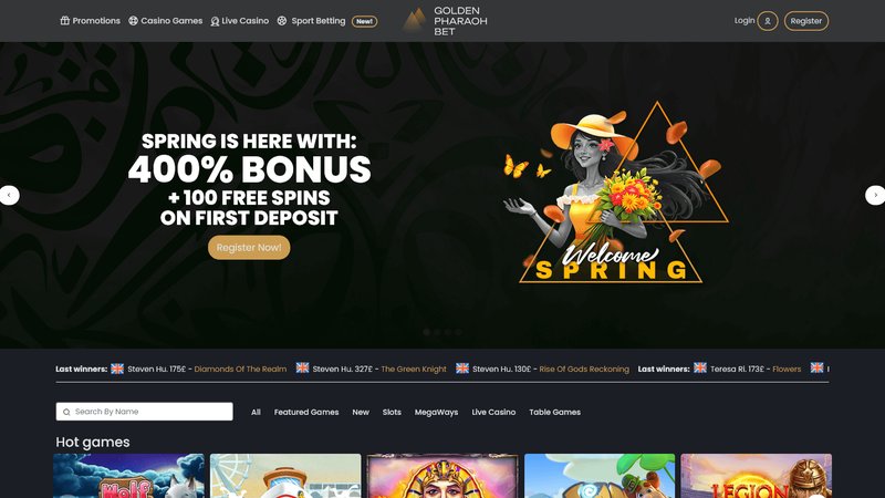 Golden pharaoh bet casino in United Kingdom